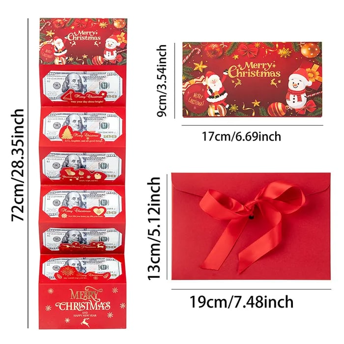 52% OFF 🎁 Fun Christmas-Themed Cash Gift Envelope – Perfect for Family & Friends 💵