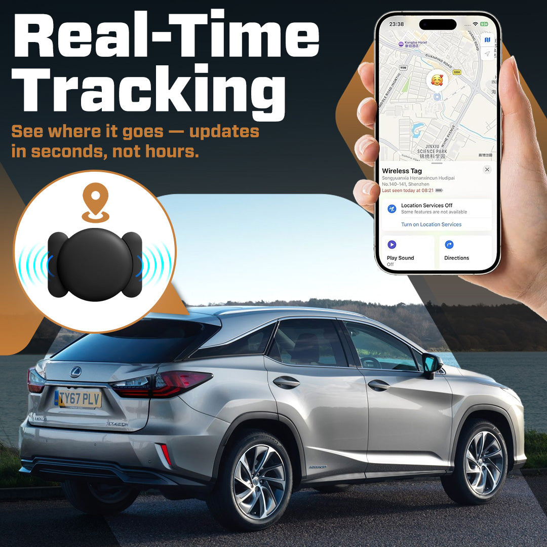 🔥 Negusy™ Grab & Go Mini Tracker – Strong Magnet! 🔗📍